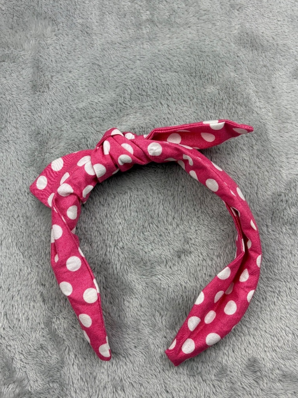 Disney Minnie Mouse Top Knot Headband Adult Size